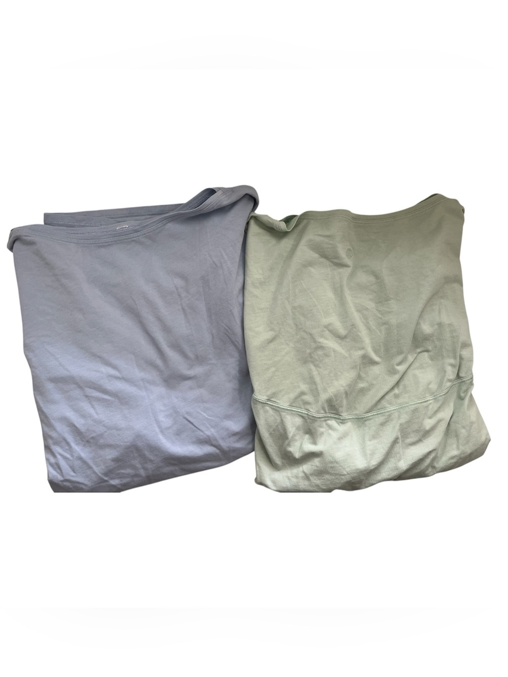 Lululemon Lot of 2 Back in Action Long Sleeve Athletic Tops Relaxed Fit Size 8